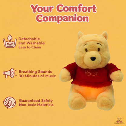Breathing Winnie Plush for Anxiety