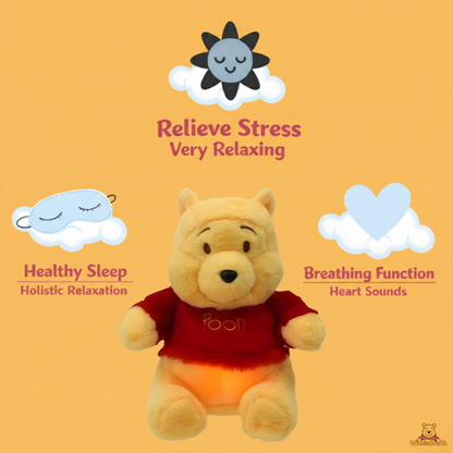 Breathing Winnie Plush for Anxiety